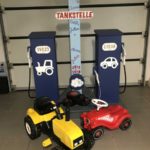 Bobbycar Tankstelle